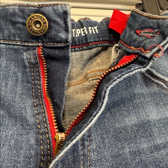 Wrangler Boys Taper Fit Blue Jeans Size 16 - Picture 4 of 8